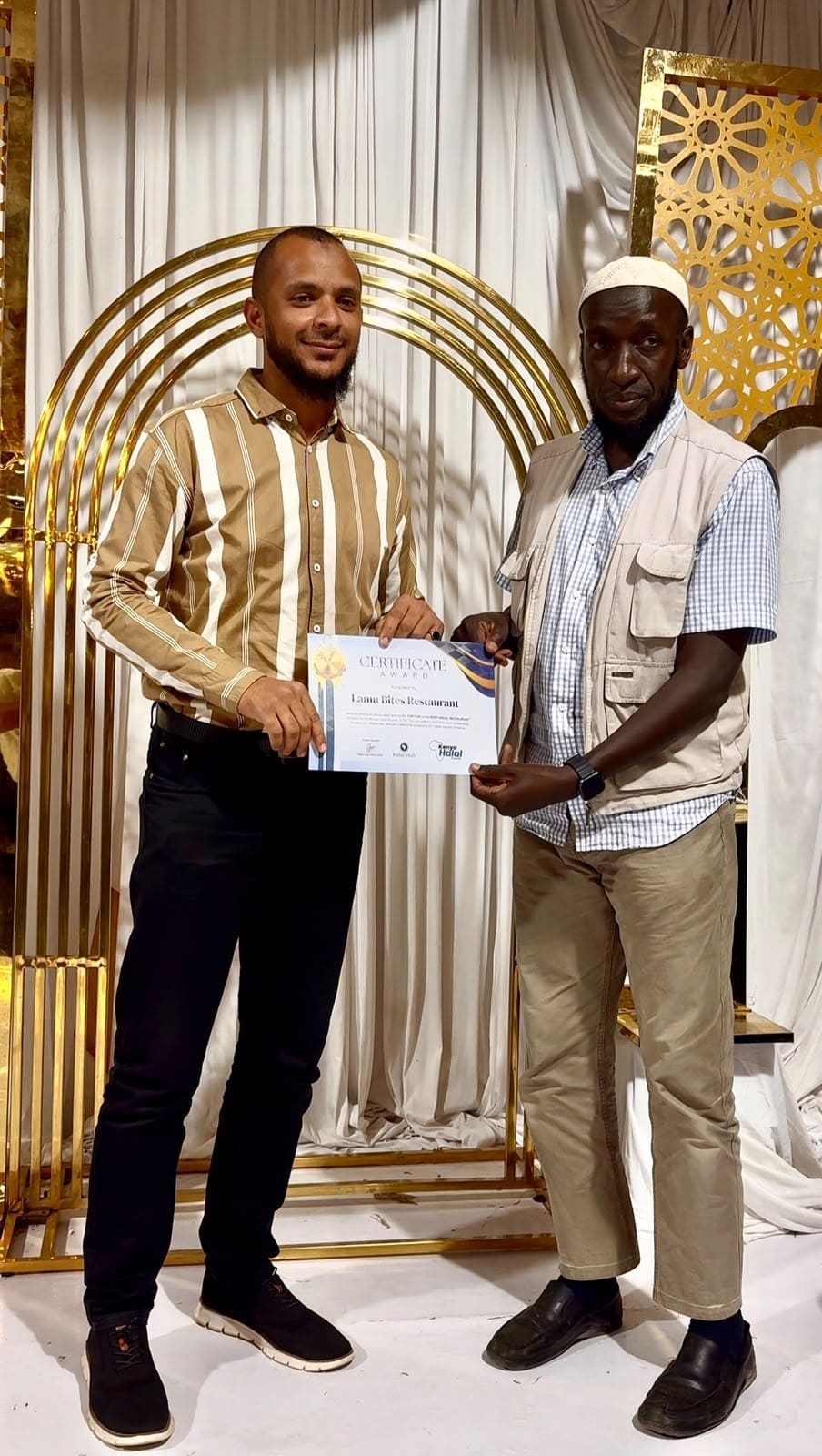 Halal Awards event
