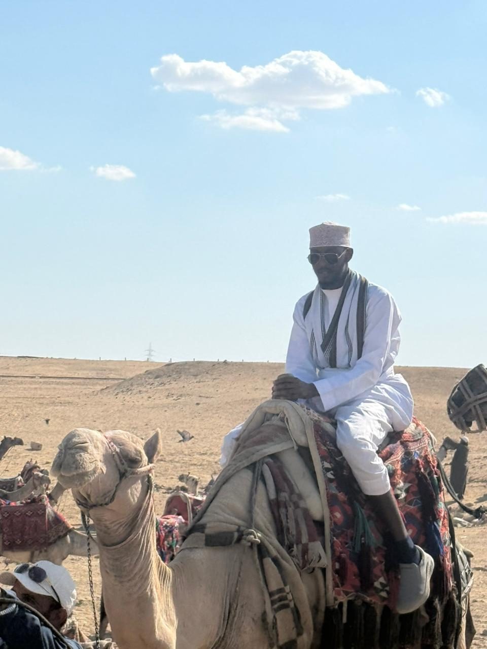 Camel riding at the Pyramids