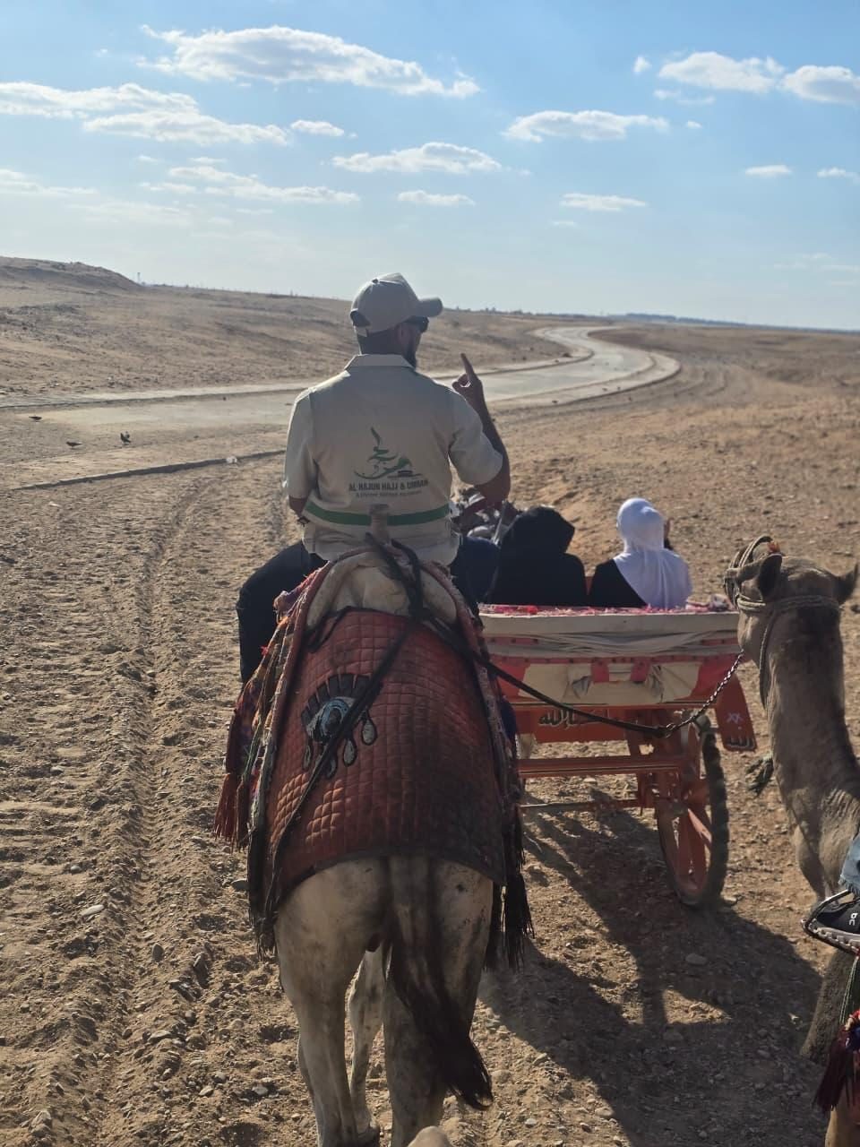 Camel riding at the Pyramids