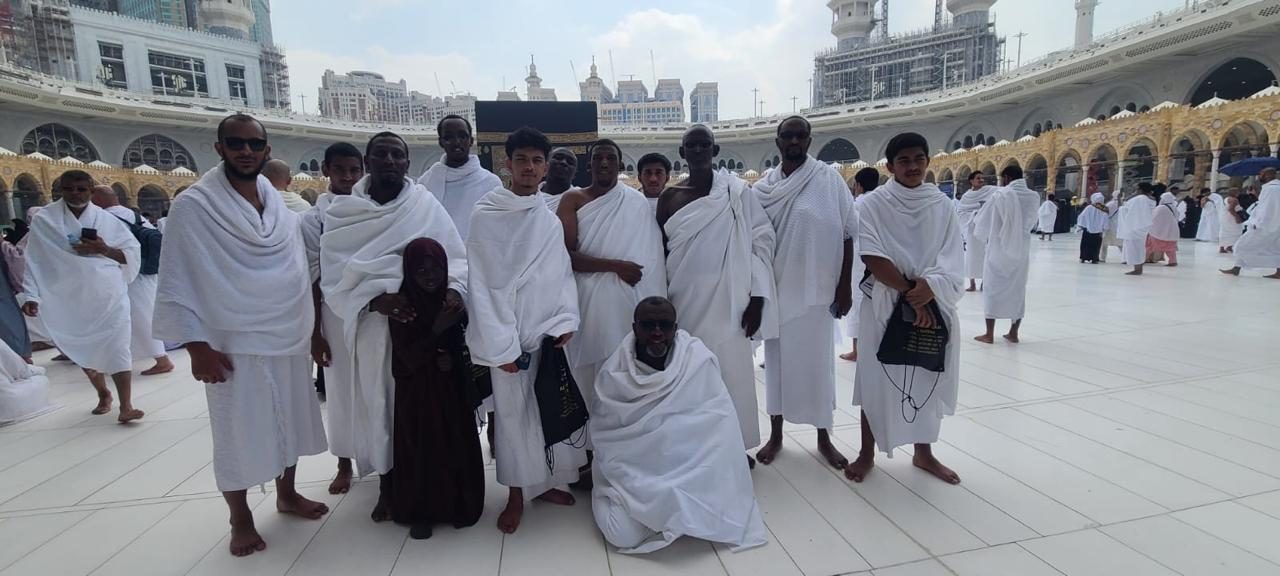 Group photo after tawaf