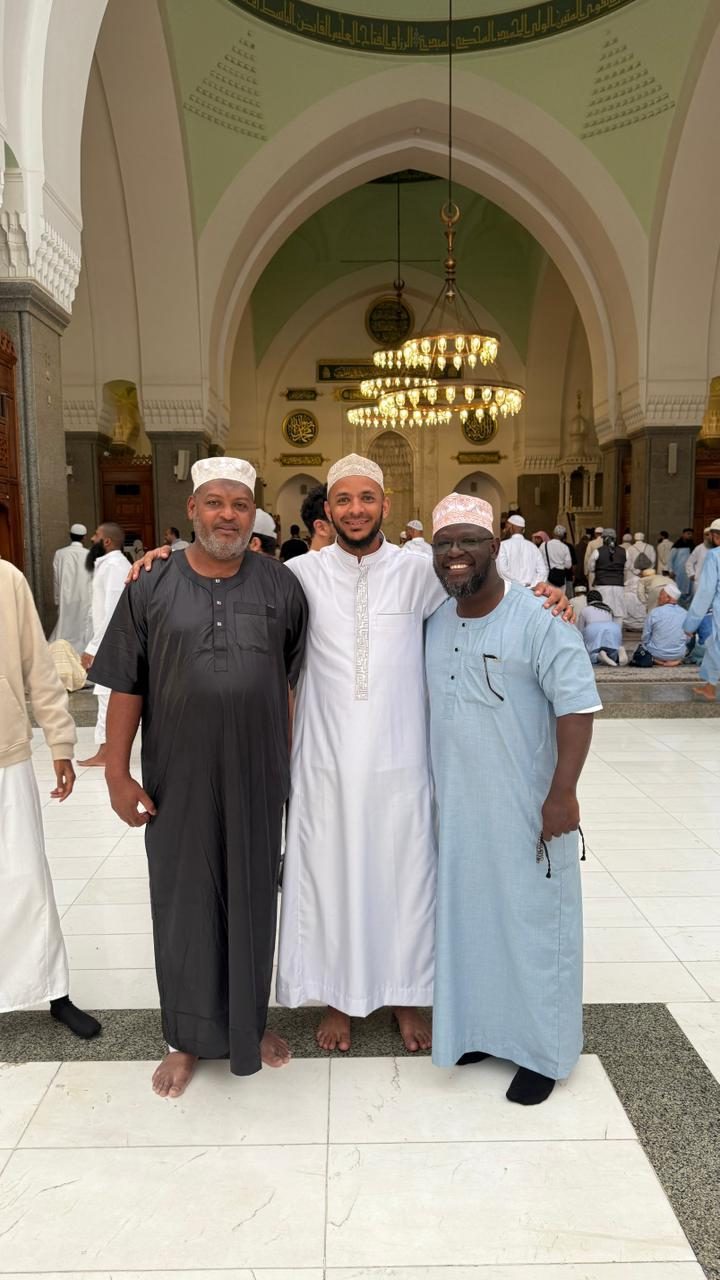 With Ustadh Mahmoud Mustafa