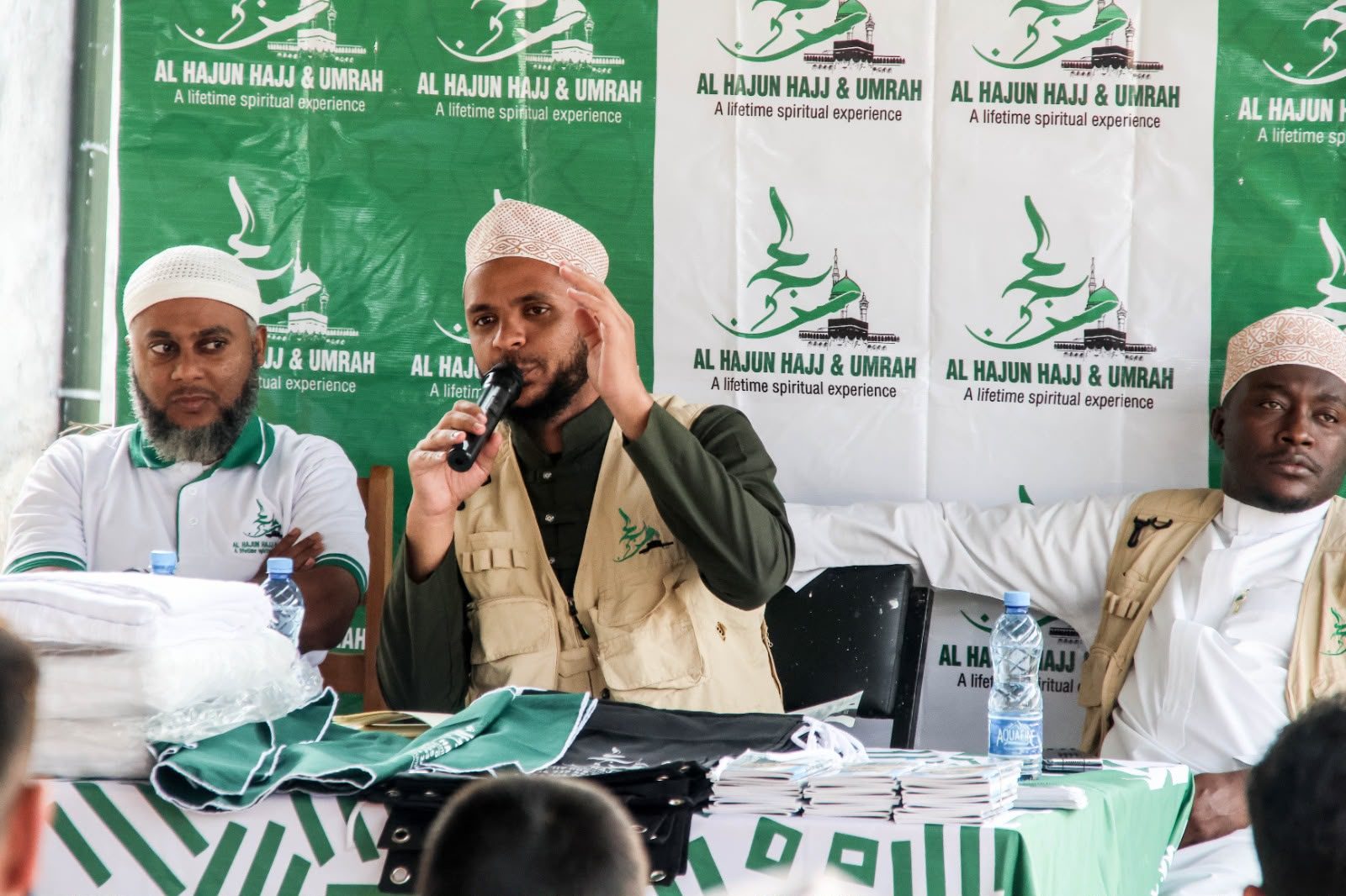 Seminar before the trip with Omar hussein and Athman Abdallah